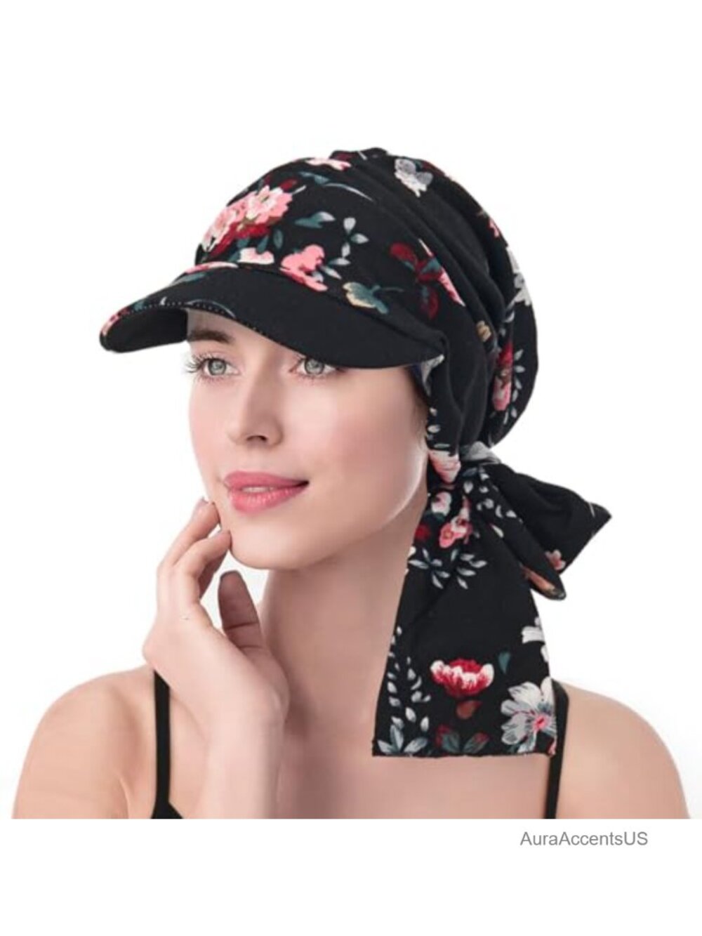 Womens Chemo Headwear Head Scarf Polyester Chemotherapy Headwrap Beanie